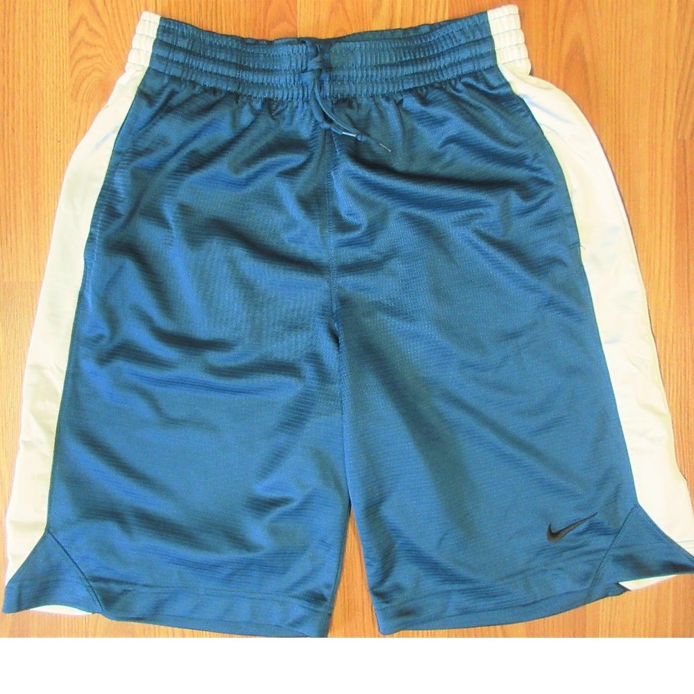 NIKE Mens POLYESTER ATHLETIC SHORTS DARK CYAN